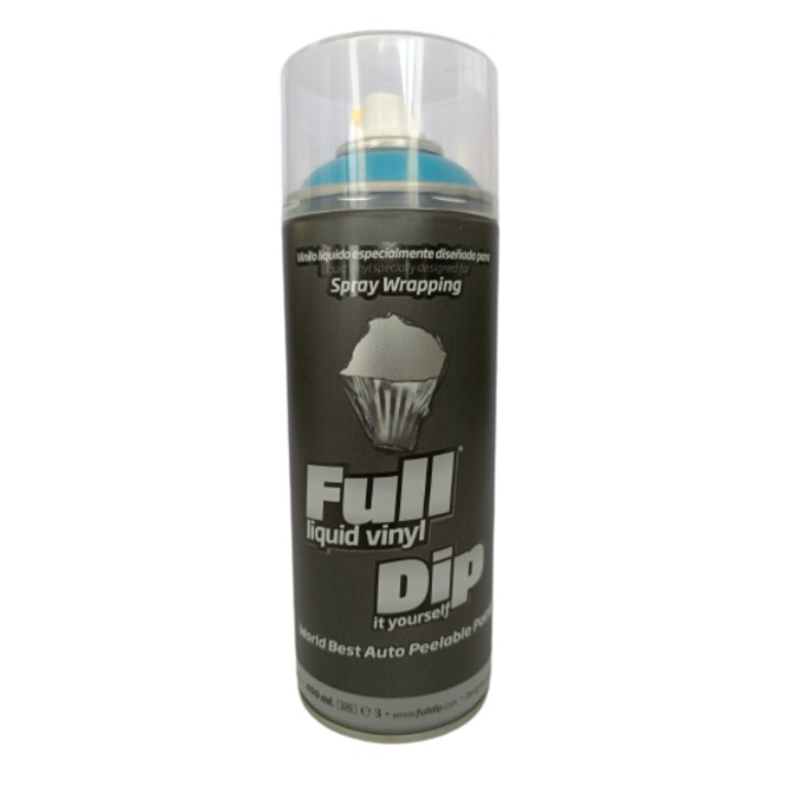 Spray Folie Lichida, Vinil Lichid, FullDip, Kingley Blue, Albastru Mat, 400ml, Plasti Dip