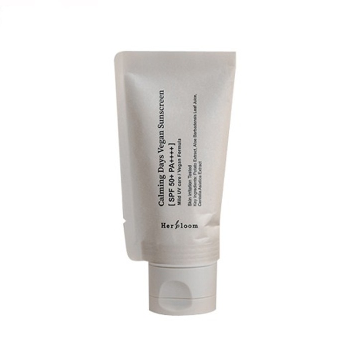 Crema protectie solara Herbloom Calming Days Vegan Sunscreen SPF50+PA++++, 50ml