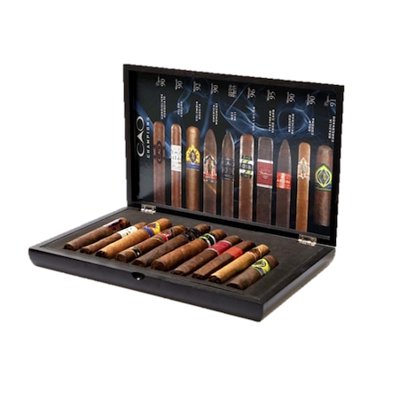 Set 10 Trabucuri Premium CAO Champions Sampler, ambalate in cutie din ...