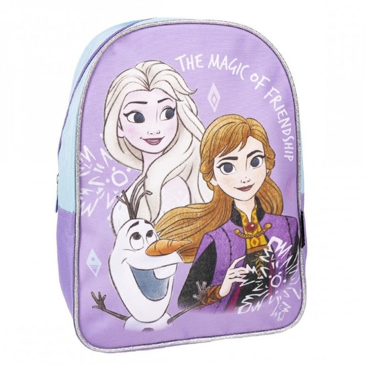 Iskolai és óvodai hátizsák Disney Frozen - A barátság varázsa, 29 cm, Multicolor