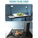 Set 2 lumini de umplere cu LED-uri din doua piese, WALALLA, rotatie de 180°, 66 LED-uri, 5600K, USB, 5V, Negru