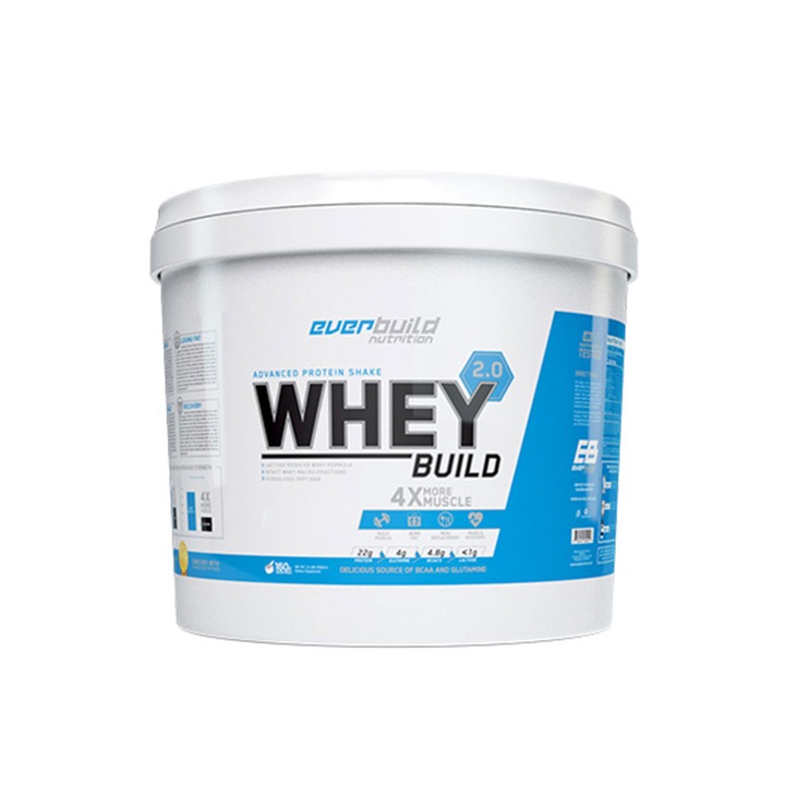 Суроватъчен протеин, Everbuild, Whey Build 2.0, Сладък пай с ябълки и канела, 5 кг