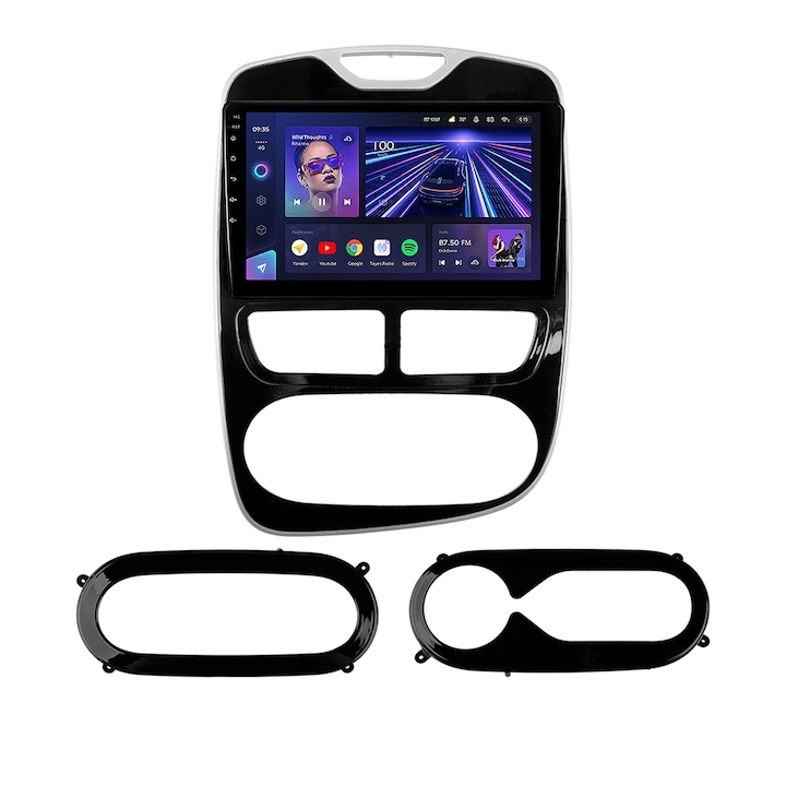 Automatikus navigációs Teyes CC3 360° Renault Clio 4 2012-2015 6+128GB 10.2" QLED nyolcmagos 1.8Ghz, Android 4G Bluetooth 5.1 DSP