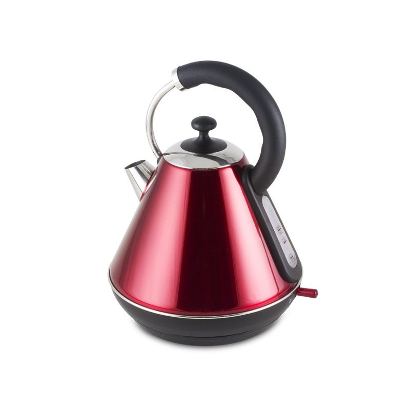 Fierbator de apa electric, Beper, 90.830, 2200W, 1.8L, carcasa din otel, element de incalzire ascuns, indicator pentru nivelul apei, filtru detasabil si lavabil