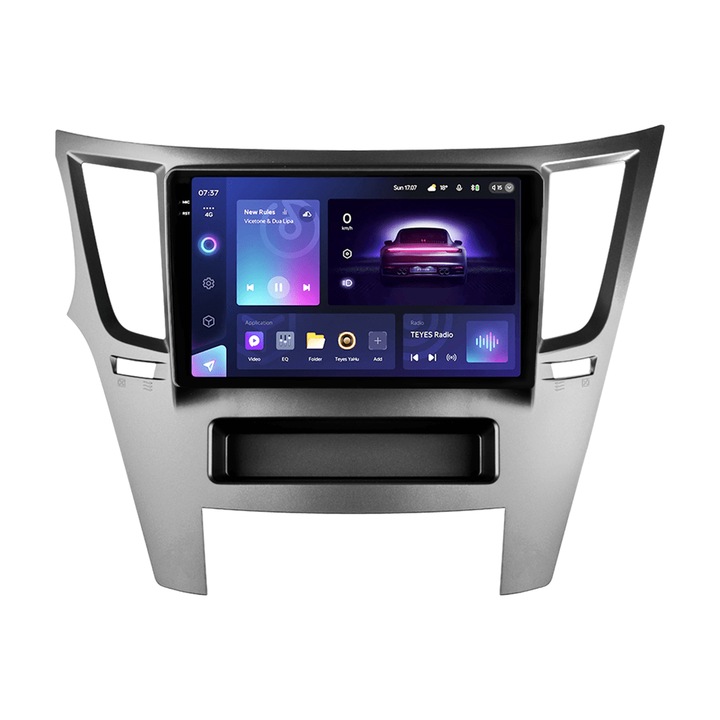 Navigatie Auto Teyes CC3 2K Subaru Outback 4 2009-2014 4+64GB 9.5" QLED Octa-core 2Ghz, Android 4G Bluetooth 5.1 DSP