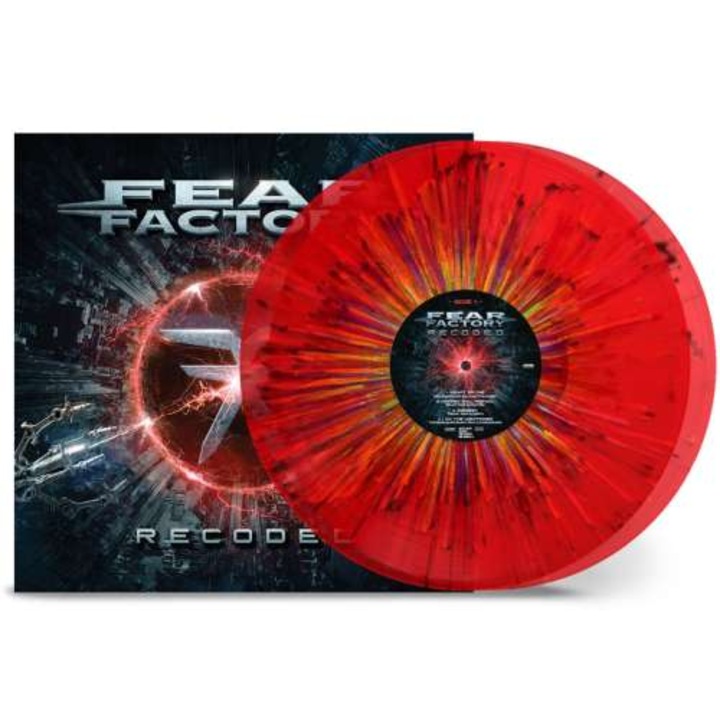 Fear Factory - Recoded (transparent Red Rainbow Splatter) (2LP)
