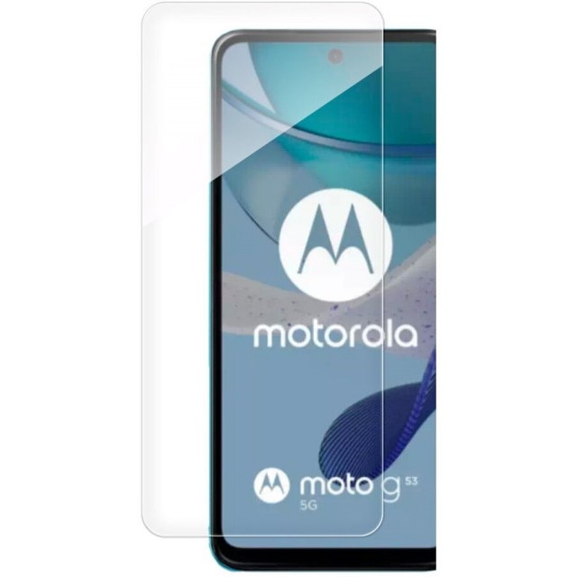 Folie Sticla Securizata Bluestar Dreapta Compatibila Cu Motorola Moto G53, Duritate 9h, Transparenta