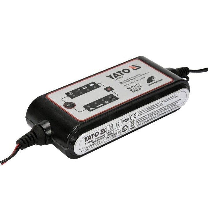 Redresor auto 6-12V 4A Yato YT-83032