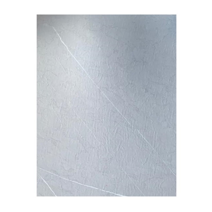 Самозалепваща дъска за под или стена, At Performance, PVC, 60 X 60 см, Каменно сива с бели ивици