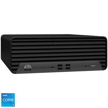 Sistem Desktop HP Elite Small Form Factor 800 G9 cu procesor Intel Core i5-14500 pana la 5.0 GHz, 16GB DDR5, 512GB SSD, Intel UHD Graphics 770, Windows 11 Pro, Black