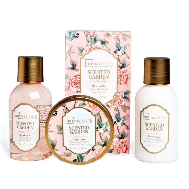 Set ingrijire corporala Scented Garden IDC Institute 44008, 350 ml ...