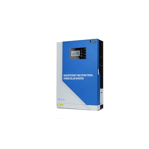 Kit fotovoltaic hibrid (on-grid/off-grid) invertor solar 5500w anern si baterie 100a, lifepo4,4,8 khw anern