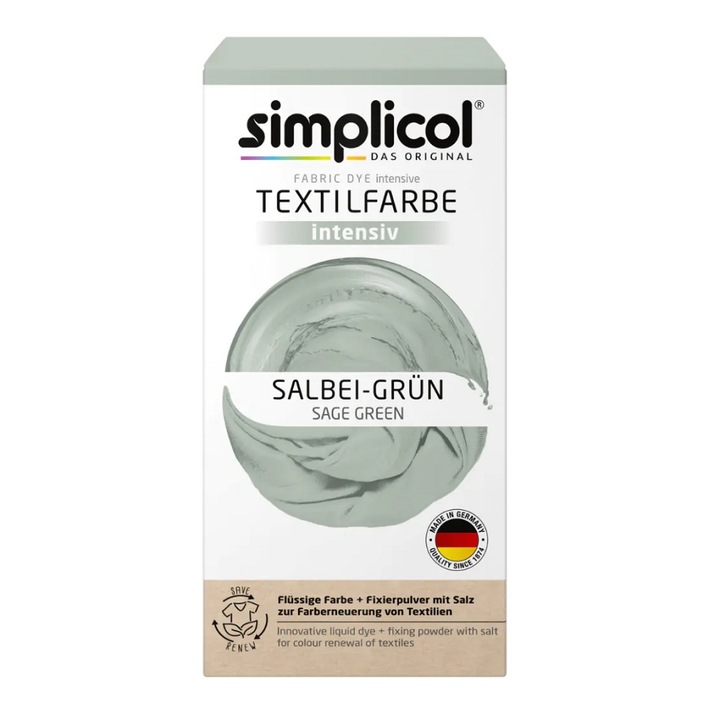 Sage Green Simplicol ruhafesték 400g + 150ml