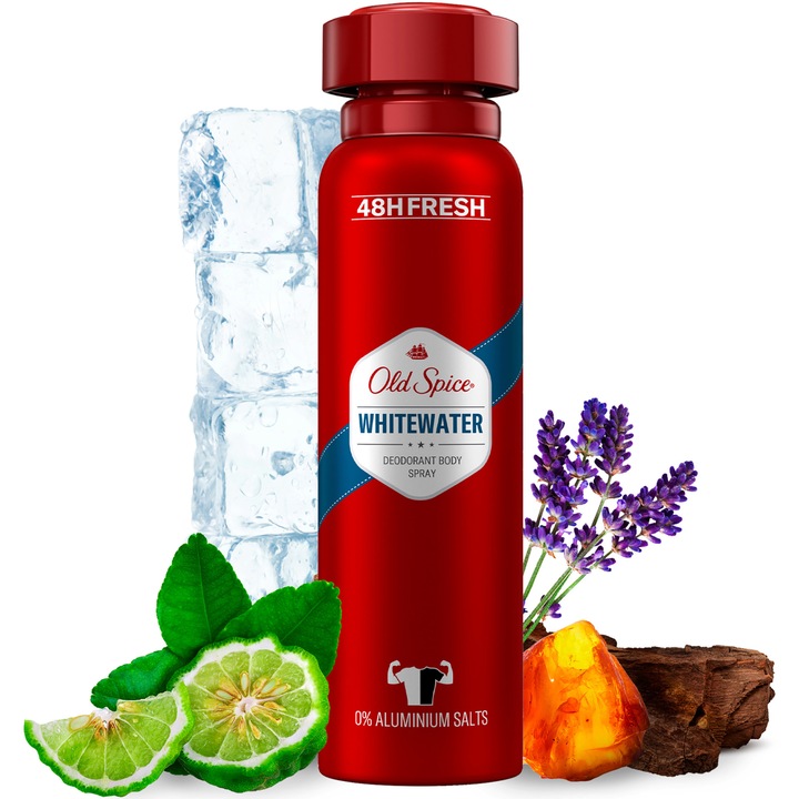 Дезодорант Old Spice Whitewater, 150 мл - eMAG.bg