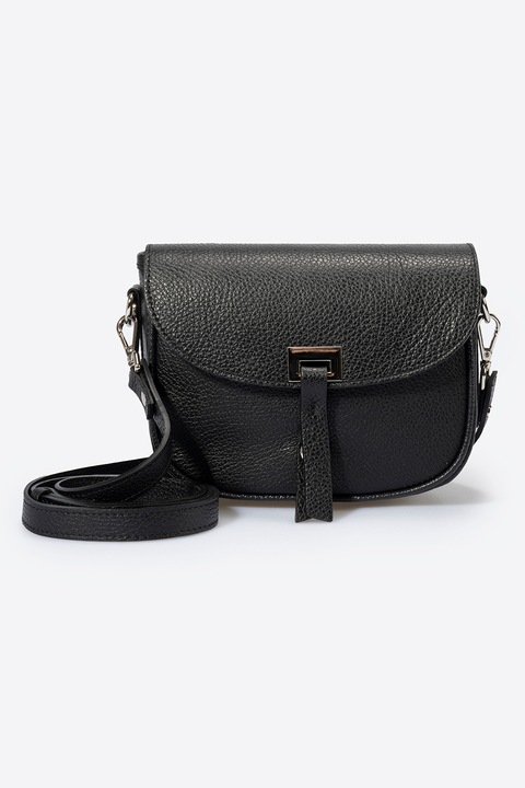 Massimo Castelli, Keresztpántos bőrtáska, Fekete