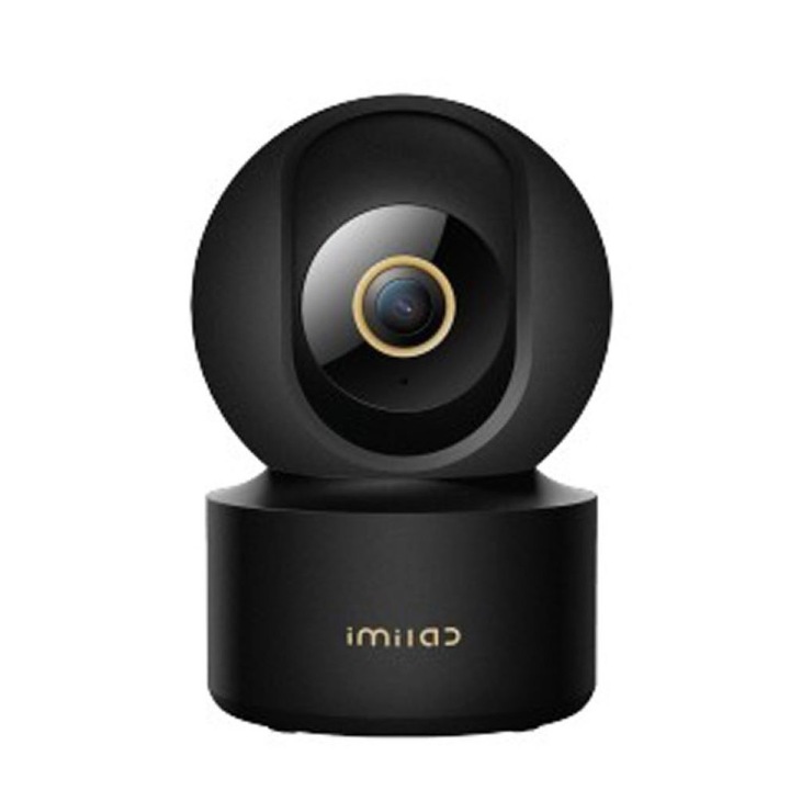 IMILAB C22 Камера за видеонаблюдение, Wi-Fi, 3K, За вътрешна употреба, Черна, CMSXJ60A/BK
