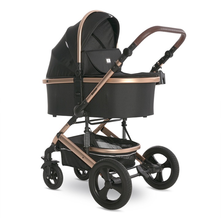 Детска Количка 2 в 1 LORELLI Boston до 22kg, Black