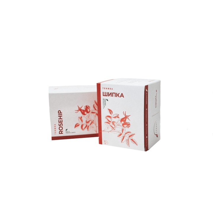 Шипков чай Tonika, 25 филтърни пакетчета, 50 гр