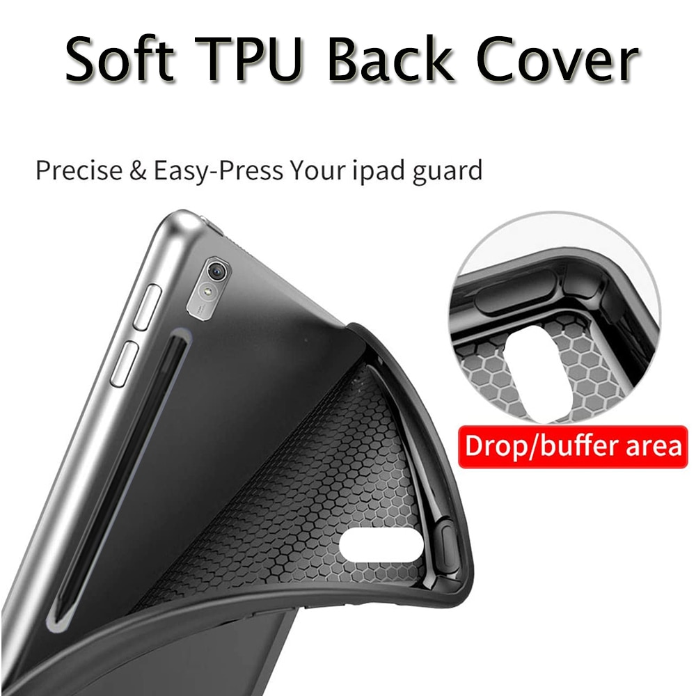 Husa Ultra Slim, Revomag, pentru tableta Lenovo Tab P11 2nd Gen 11.5", TPU Smart Cover
