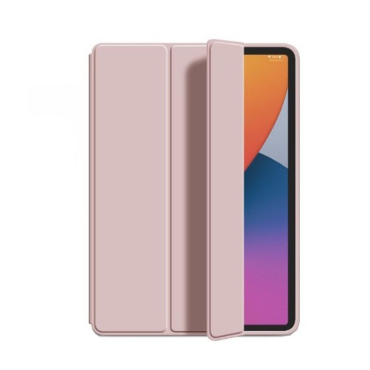 Ultra Slim tok, Revomag, Xiaomi Pad 6 / Pad 6 Pro 11" tablethez, TPU Smart Cover, rózsaszín