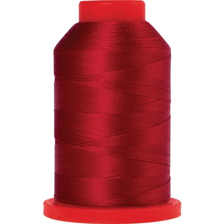Ata de brodat, finete 180, con 2000 m, Mettler Seralene, culoare rosu 504