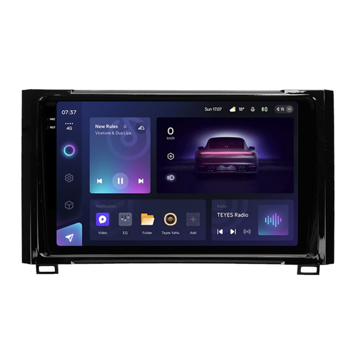 Automatikus navigációs Teyes CC3 2K Toyota Tundra 2013-2020 6+128GB 9,5" QLED nyolcmagos 2Ghz, Android 4G Bluetooth 5.1 DSP