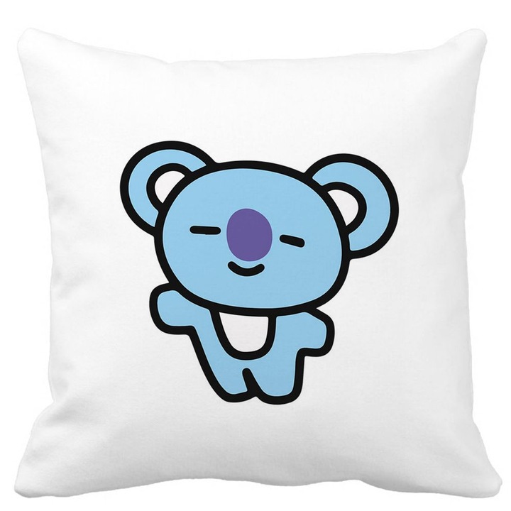 Ursulet Koala Mat négyzet alakú dekoratív párnahuzat, 40x40 cm