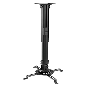 Suport proiector de tavan, 380 - 580 mm, 13.5 kg, Negru
