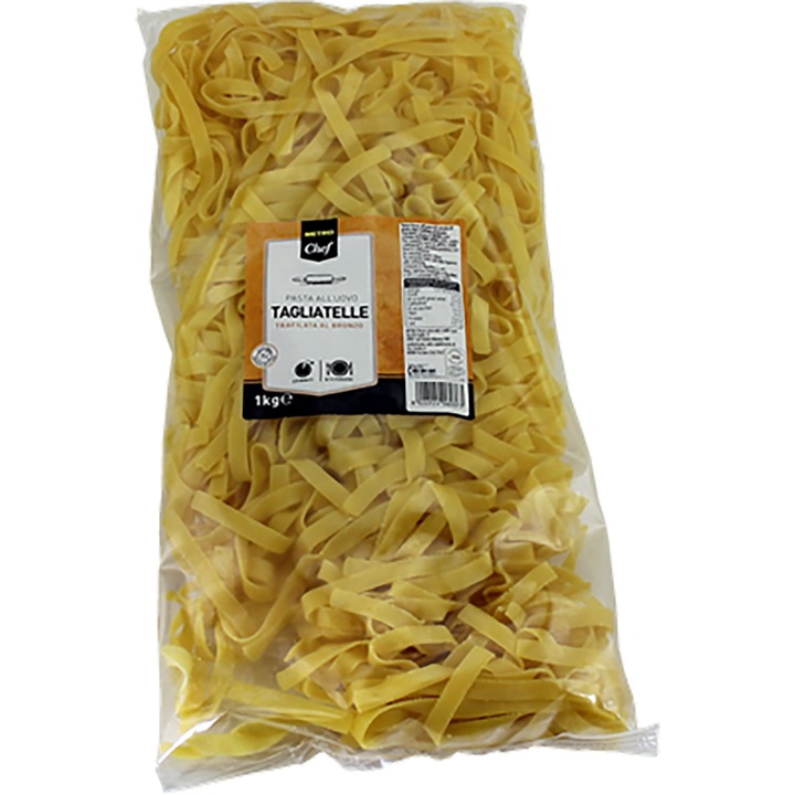 Tagliatelle tészta tojással, Metro Chef, 1 kg