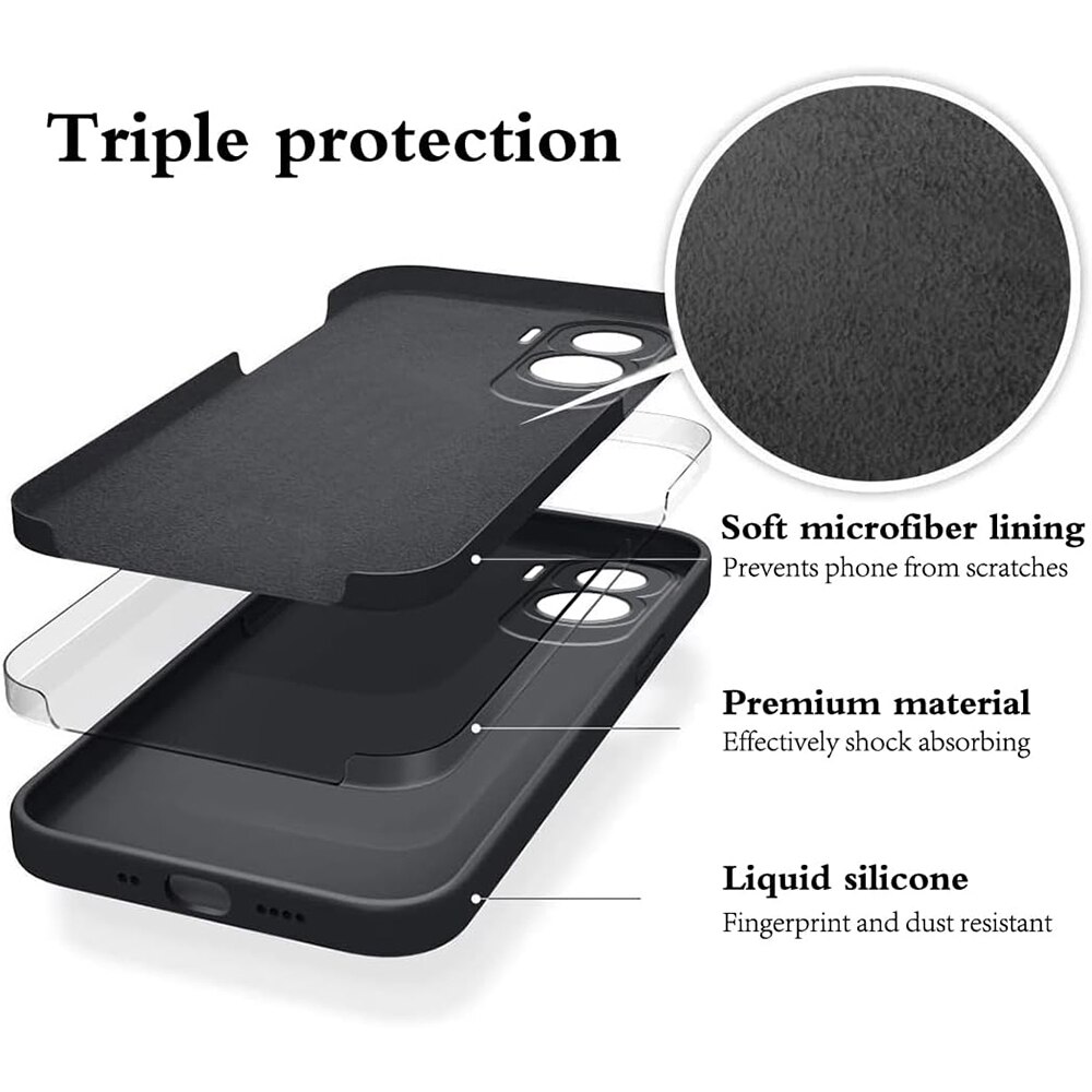 Husa Jelly Silicone Compatibil cu Honor 90 Lite, Interior de microfibra, Flexibila, Negru