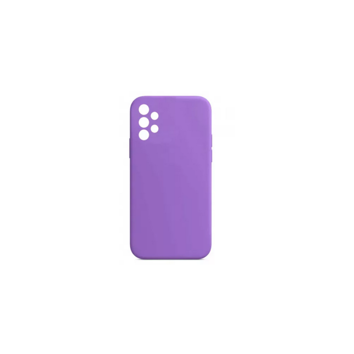 Калъф за Oppo A74 4G, Soft Edge Silicone, Interior Alcantara, Purple, Atlas