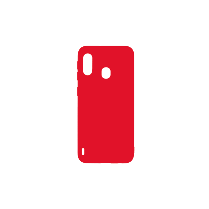 Калъф за телефон, съвместим с Motorola Moto G60, силиконов капак с кадифена вътрешна част и защита на камерата, червен, атлас