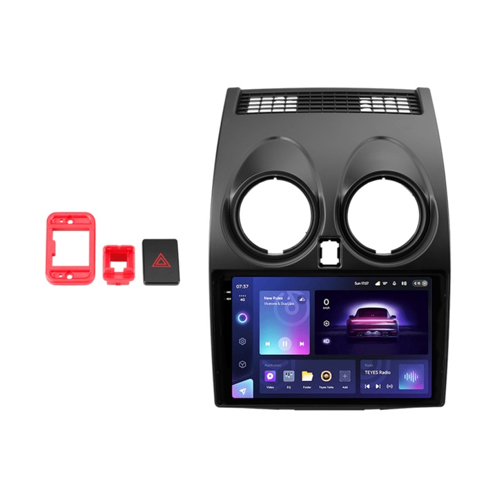 Navigatie Auto Teyes CC3 2K Nissan Qashqai 1 J10 2006-2013 6+128GB 9.5" QLED Octa-core 2Ghz, Android 4G Bluetooth 5.1 DSP