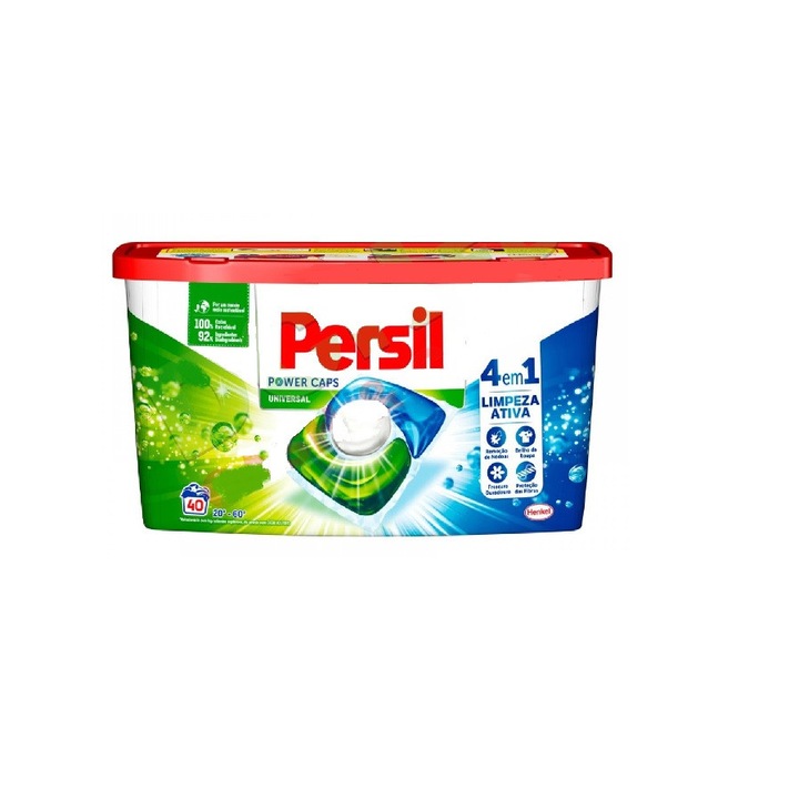 Перилен Препарат Persil Universal На Капсули, Силно Премахване, 40 Бр