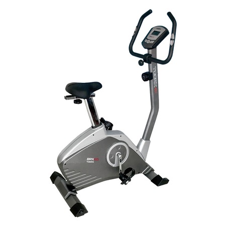 bicicleta de exercitii TOORX BRX-85, Greutate volanta: 9 kg, Greutate utilizator; 125 kg, Ghidon ajustabil, Gri pret ieftin