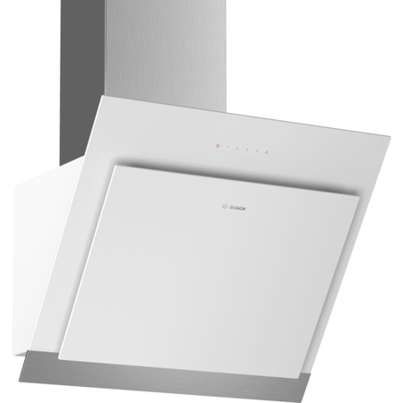 Hota incorporabila Bosch DWK67HM20, TouchControl, 3 trepte de putere, Putere de absorbtie 660 mc/h, 60 cm, Sticla alba