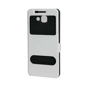 Husa Book Procell View pentru Samsung Galaxy A5 2016, Alb Husa Book Procell View pentru Samsung Galaxy A5 2016, Alb