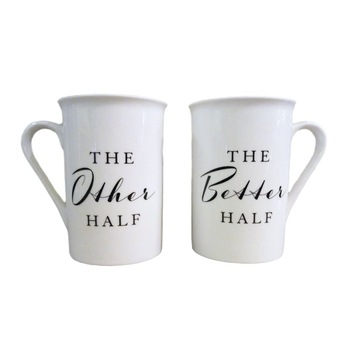 Set cani din portelan, Amore by Juliana, cu textul  Set cani din portelan, Amore by Juliana, cu textul