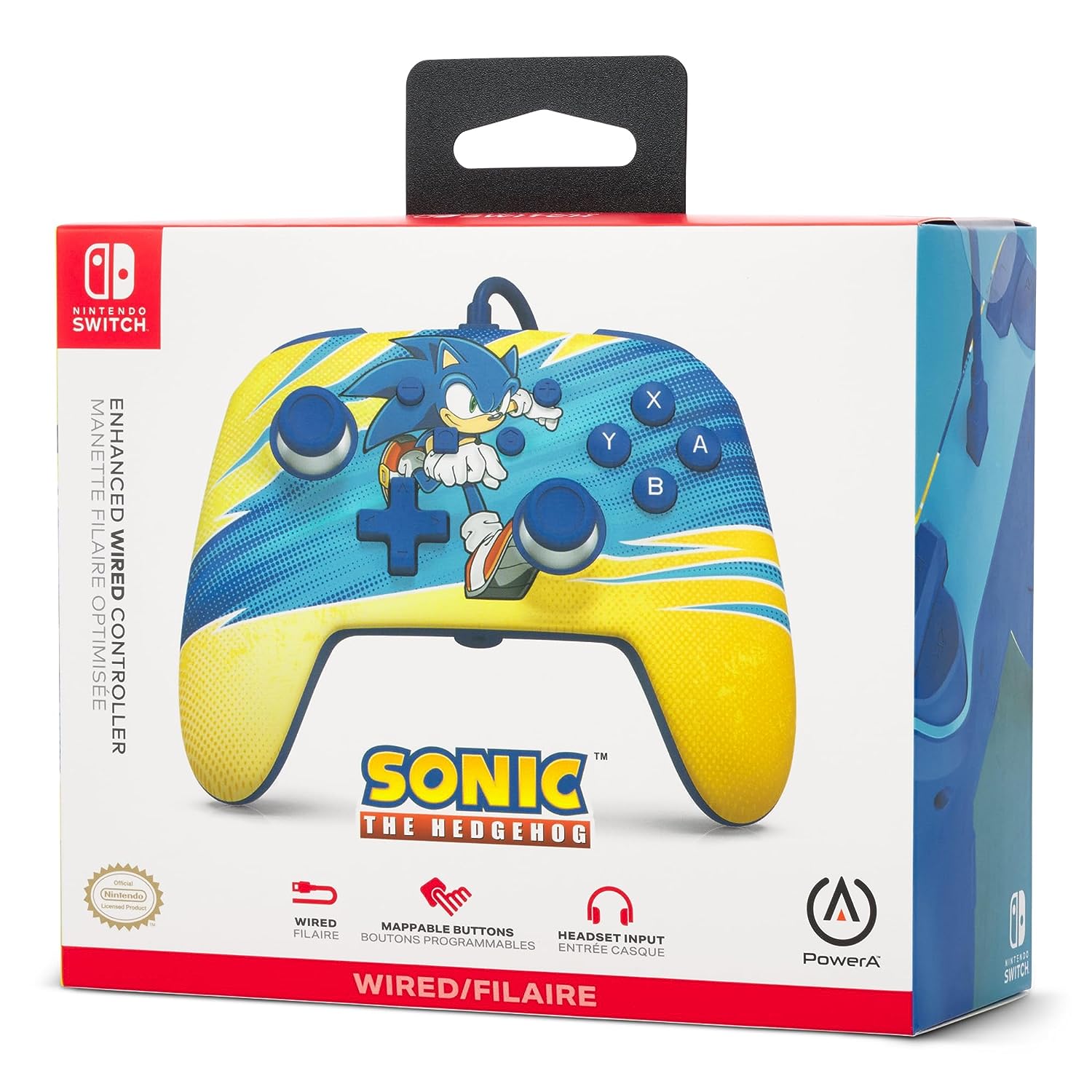 Nintendo Switch Pro Controller Sonic Контролер за Nintendo Switch