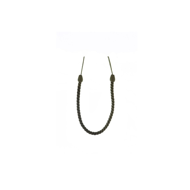 OEM Függönyszövet szett, zöld, 57 cm, hurok 6 cm, 2 db