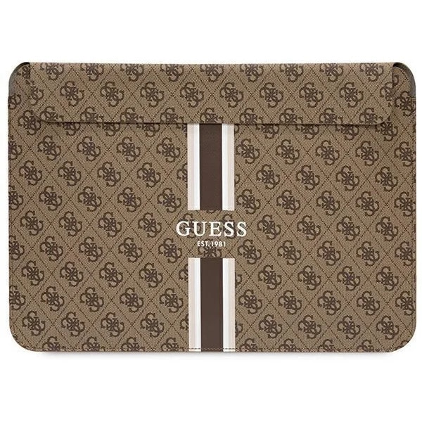 Husa "Printed Stripes" cu Compartiment Tableta - Protectie Slim, Stil Modern