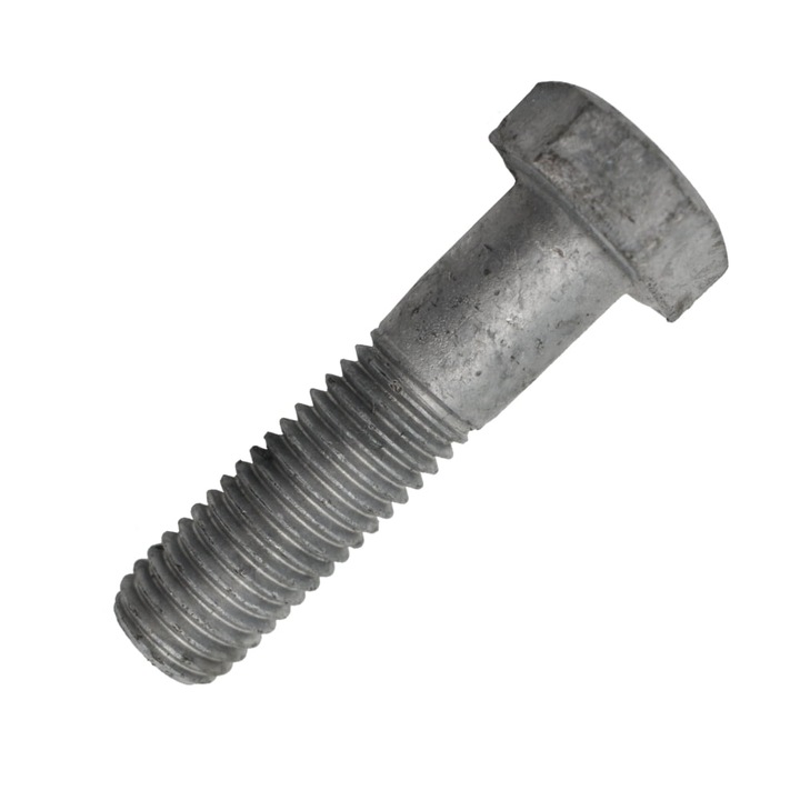 Set 100 bucati suruburi cap hexagonal, DIN 931 GR 8.8 ZT, M8x35mm