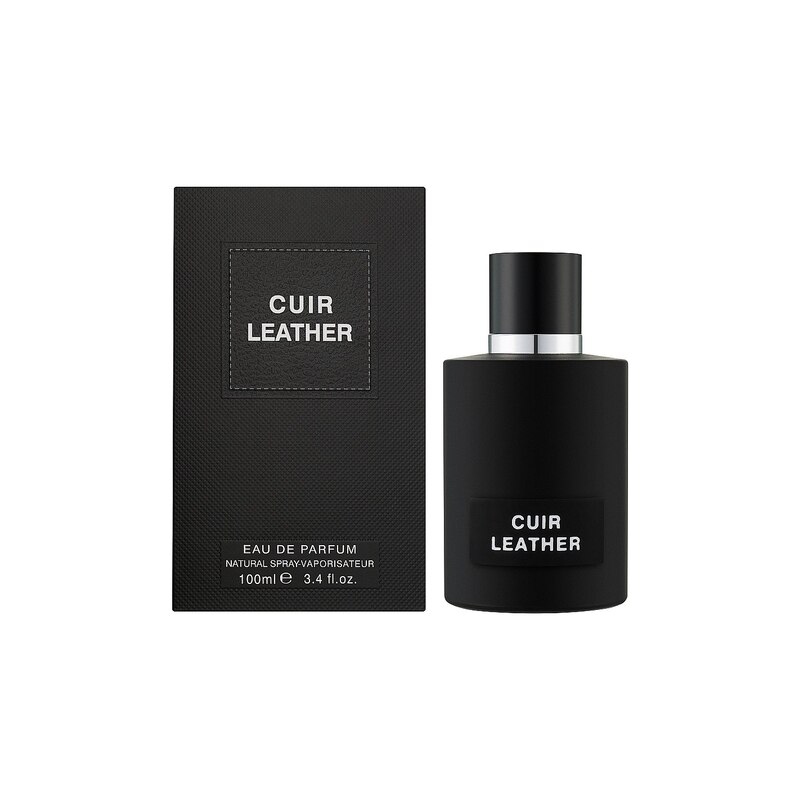 Apa de parfum, Fragrance World, Cuir Leather, de barbat, 100 ml - eMAG.ro