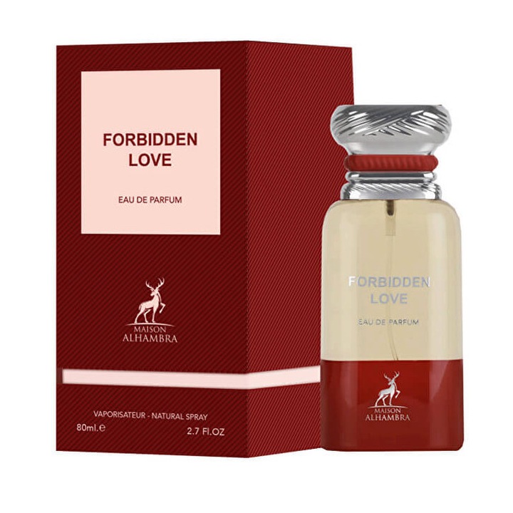 Apa de parfum, Alhambra, Forbidden Love, 80 ml
