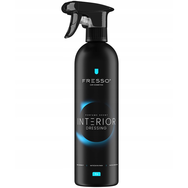 Autó belső tisztító, FRESSO, 1l, Fekete