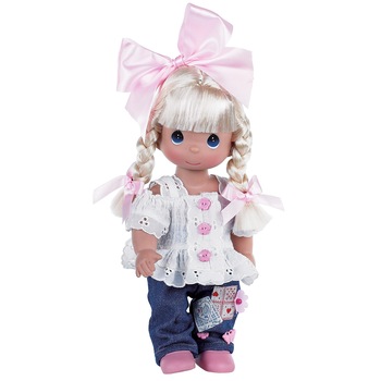 Papusa decor, Draguta ca un nasturel, 31 cm - Precious Moments Papusa decor, Draguta ca un nasturel, 31 cm - Precious Moments