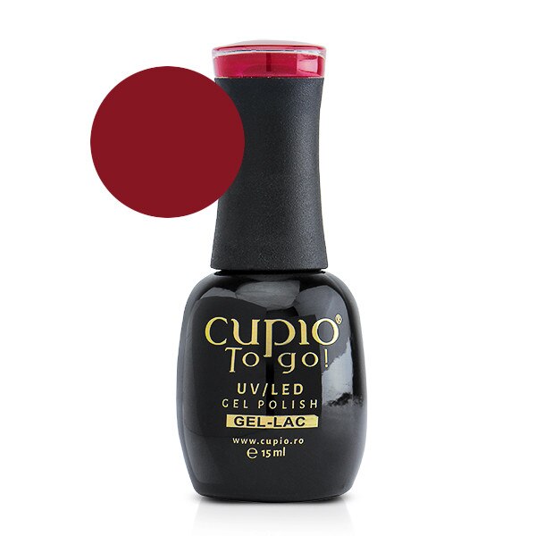 Oja semipermanenta Cupio To Go! Apple Red 15ml