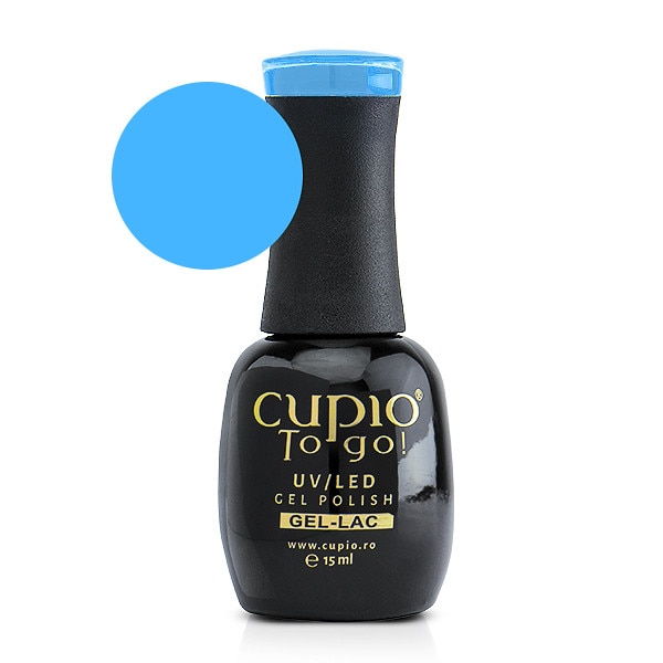 Oja semipermanenta Cupio To Go! Cobalt Blue 15ml