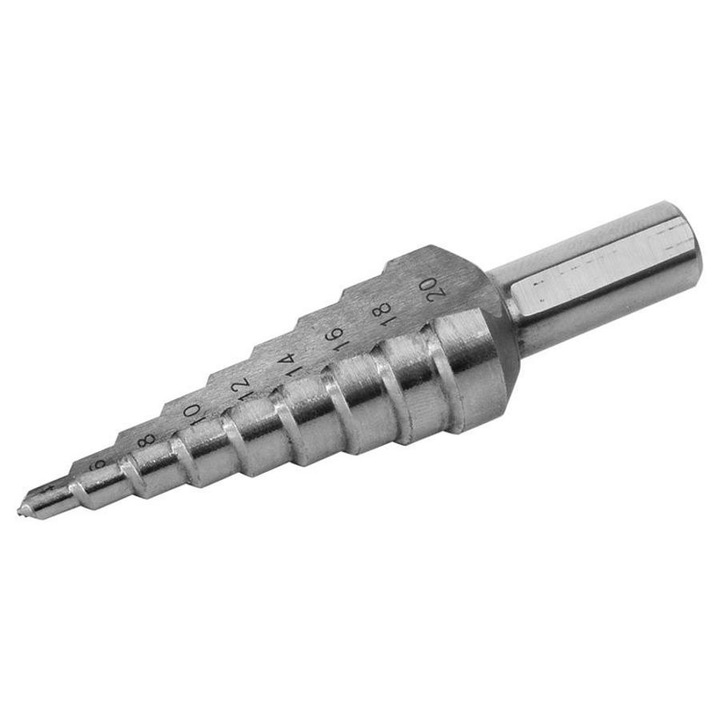 Extol lépcsős fémfúró O6-30 mm 13 lépcsős
