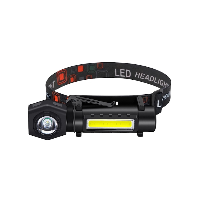 MRG MKX212 Акумулаторно Led фенерче, разглобяемо, с магнит, XPE + COB